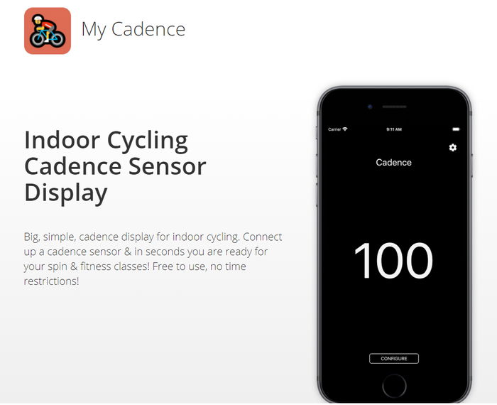 Introducing My Cadence for iOS & Android - a Simple Cadence Sensor Display