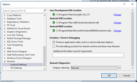 visual studio 2017 install android emulator