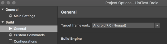 Set API Android