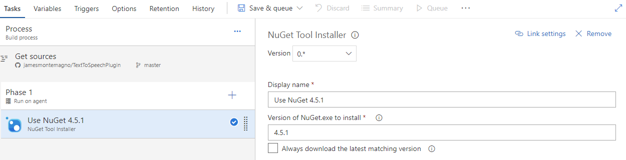 NuGetInstaller