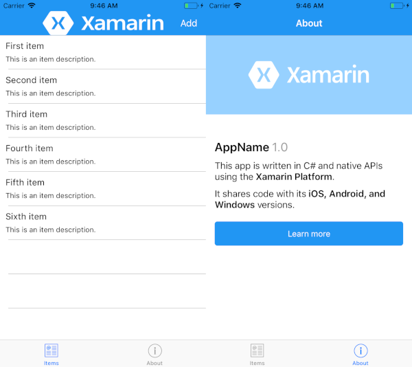 Xamarin.Forms - Icons in Navigation Toolbar for iOS & Android