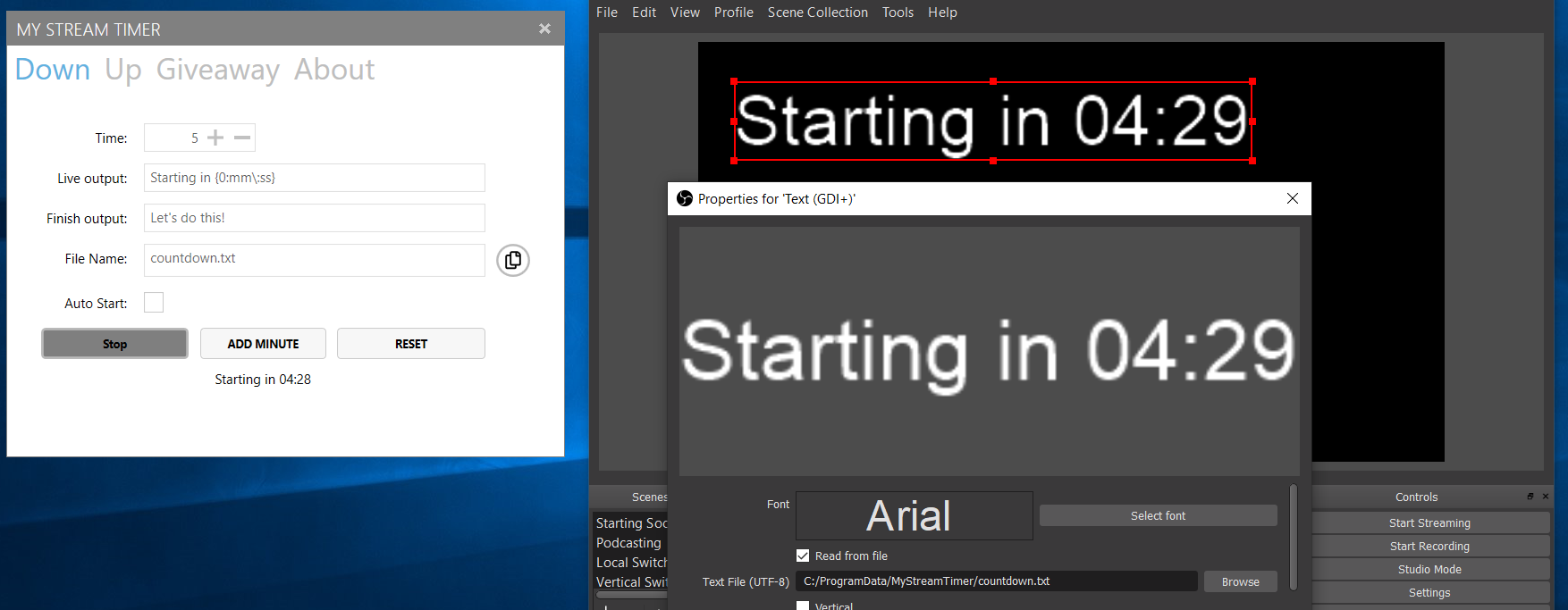 How to Make a Morphing Countdown Timer (as seen on MRC Live