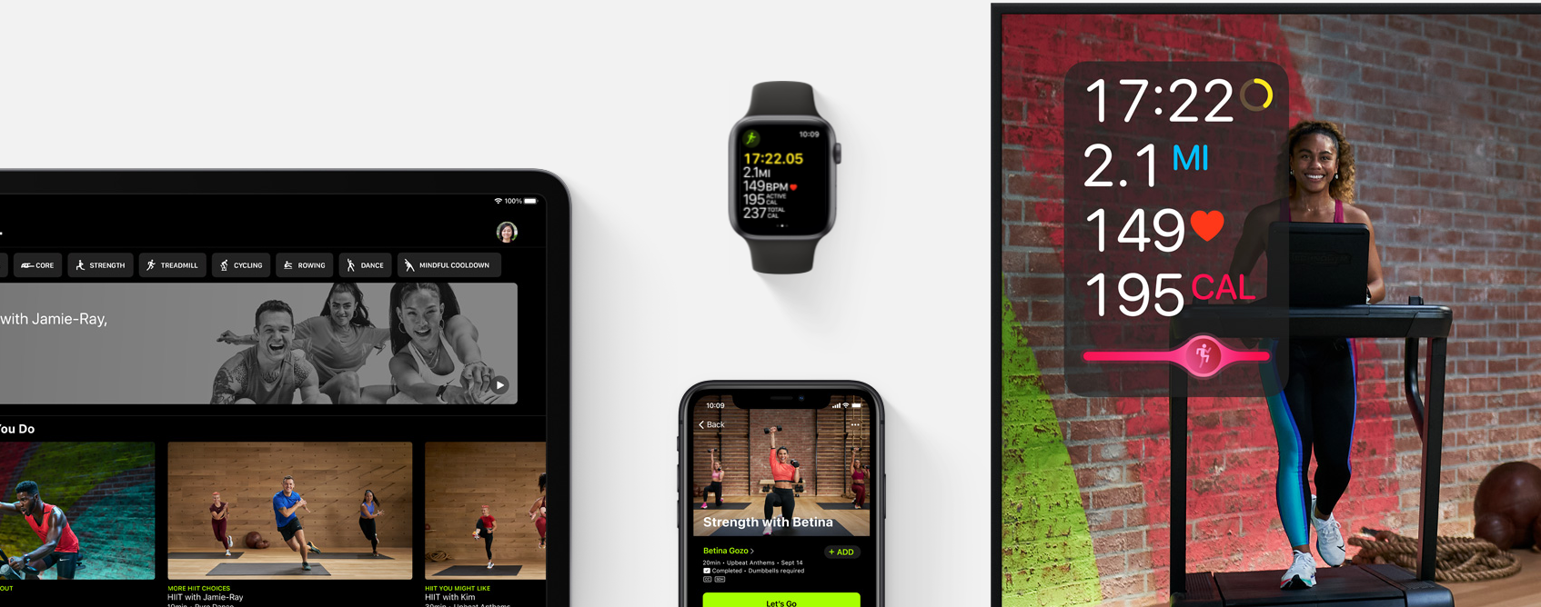 Apple fitness online echelon