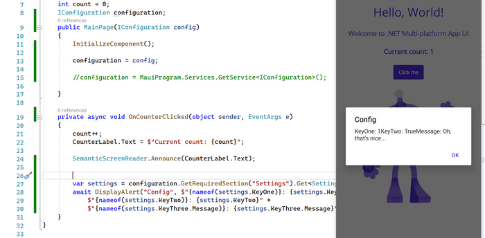 App Configuration Settings in .NET MAUI (appsettings.json)